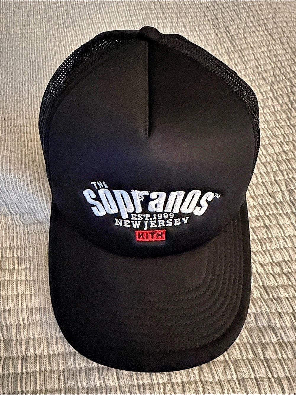 HBO The Sopranos Kith New Jersey Trucker Hat in Black NWT